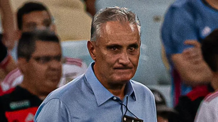 Tite fez elogios ao técnico do Palmeiras (Foto: Paula Reis/Flamengo/Divulgação)