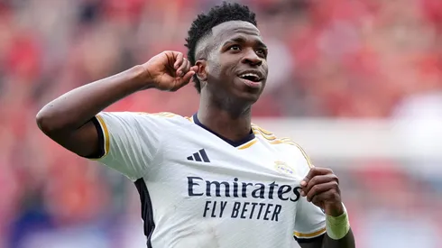 Vini Jr é titular absoluto do Real Madrid (Photo by Juan Manuel Serrano Arce/Getty Images)