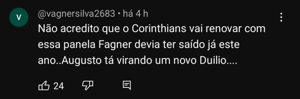 Repercussão via Youtube