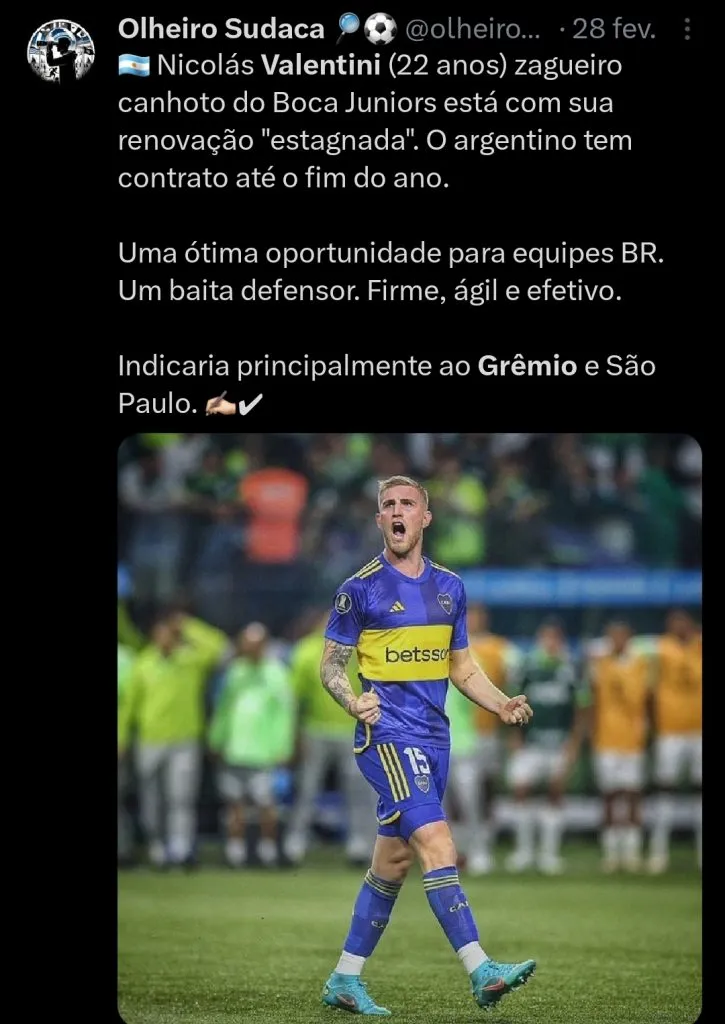 Repercussão via Twitter