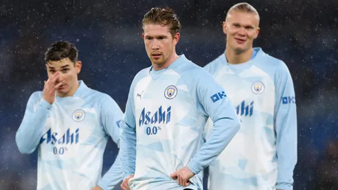 Kevin De Bruyne of Manchester City . (Photo by Catherine Ivill/Getty Images)