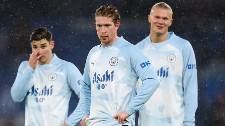 Kevin De Bruyne of Manchester City . (Photo by Catherine Ivill/Getty Images)