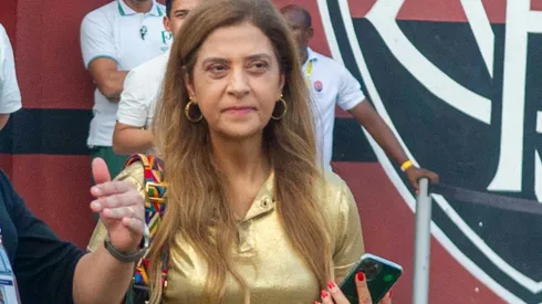 Leila Pereira, presidente do Palmeiras. Foto: Jhony Pinho/AGIF