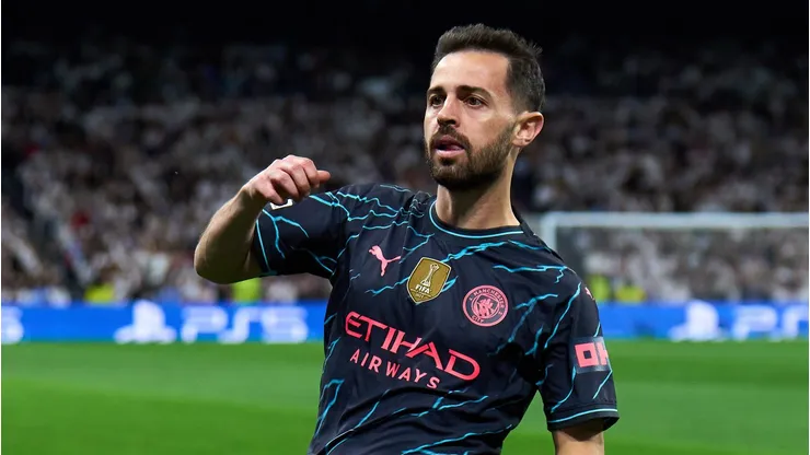 Bernardo Silva decide ir embora do Man City e escolhe entre Real Madrid e Barcelona. (Photo by Angel Martinez/Getty Images)