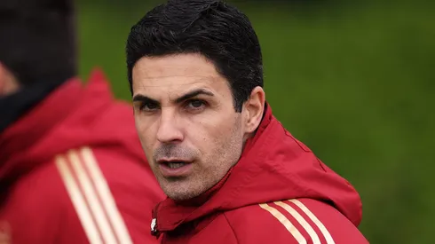 Mikel Arteta, Manager of Arsenal, (Photo by Richard Heathcote/Getty Images)