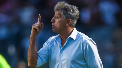 Renato mandou indireta para o Flamengo de Tite (Foto: Lucas Uebel/Grêmio/Divugalção)