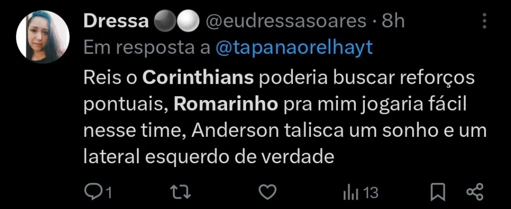 Repercussão via Twitter