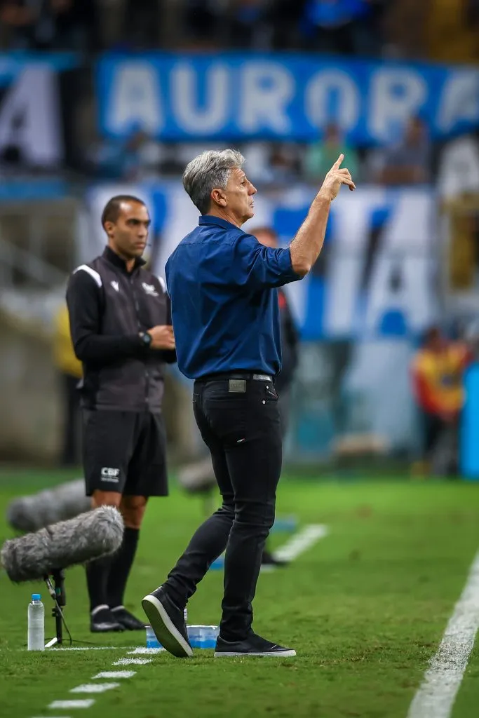 Renato em ação | FOTO: LUCAS UEBEL/GREMIO FBPA
