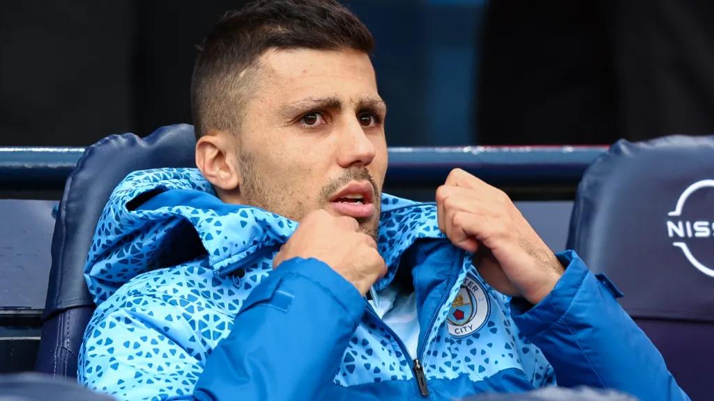 Rodri foi exaltado pelo treinador (Foto: Matt McNulty/Getty Images)