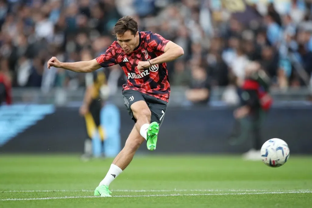 Federico Chiesa of Juventus . (Photo by Paolo Bruno/Getty Images)