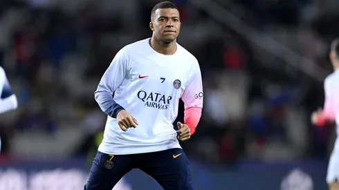 Kylian Mbappe of Paris Saint-Germain . (Photo by David Ramos/Getty Images)