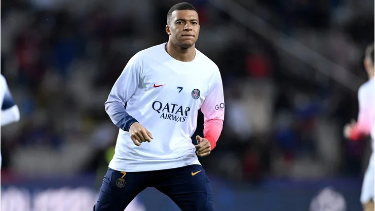 Kylian Mbappe of Paris Saint-Germain . (Photo by David Ramos/Getty Images)