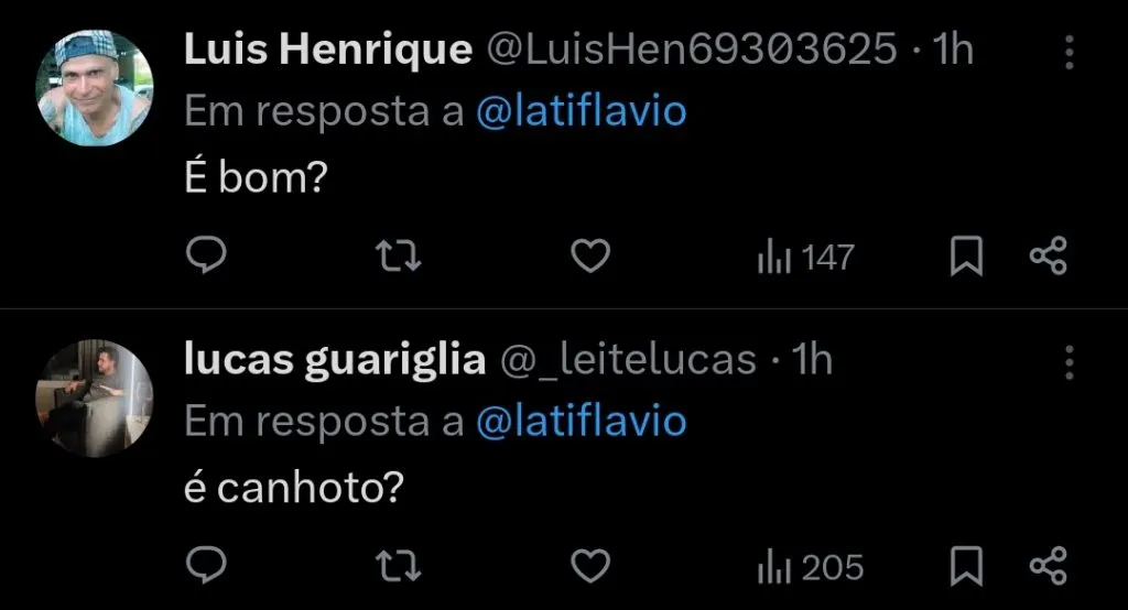 Repercussão via Twitter