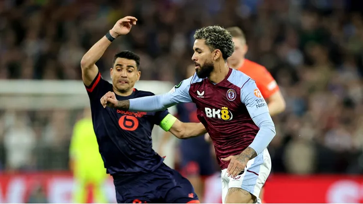 Aston Villa de Douglas Luiz: Boas chances de título na Conference (Foto: David Rogers/Getty Images)