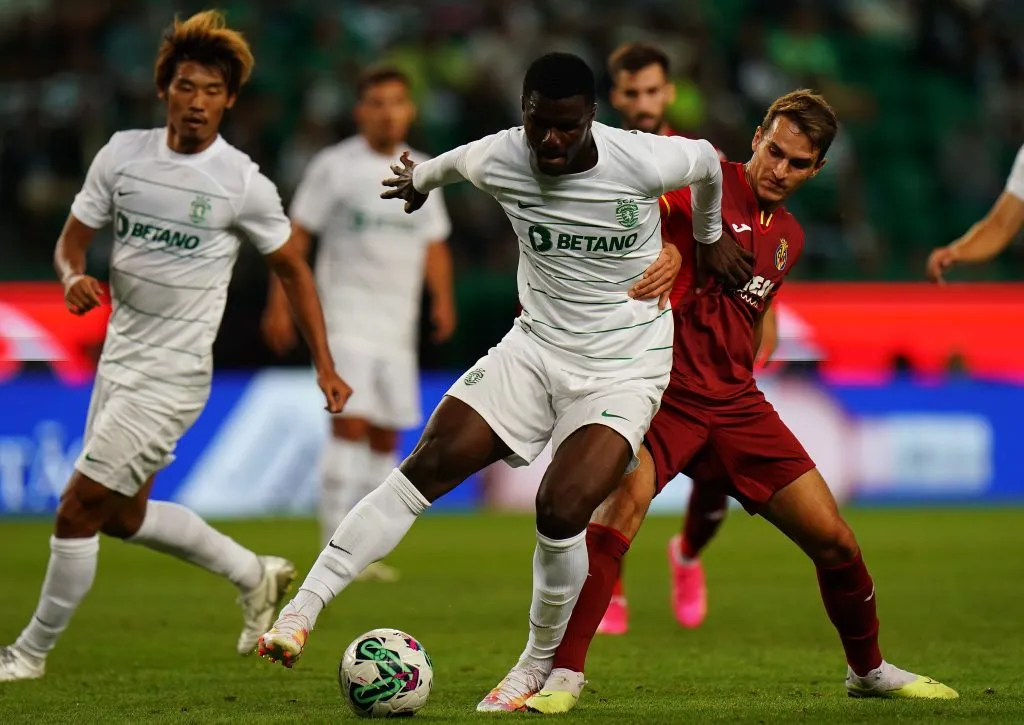 Ousmane Diomande of Sporting (Photo by Gualter Fatia/Getty Images)