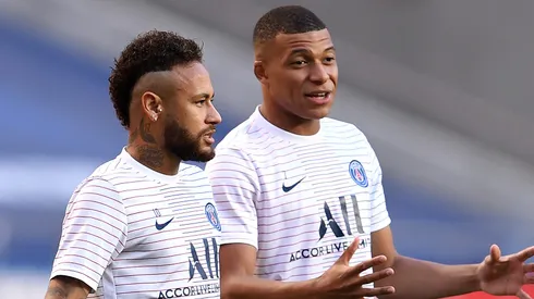 Neymar aparece em nova treta com Mbappé, e web vai à loucura: "Ano que vem vai pro BBB". (Photo by David Ramos/Getty Images)