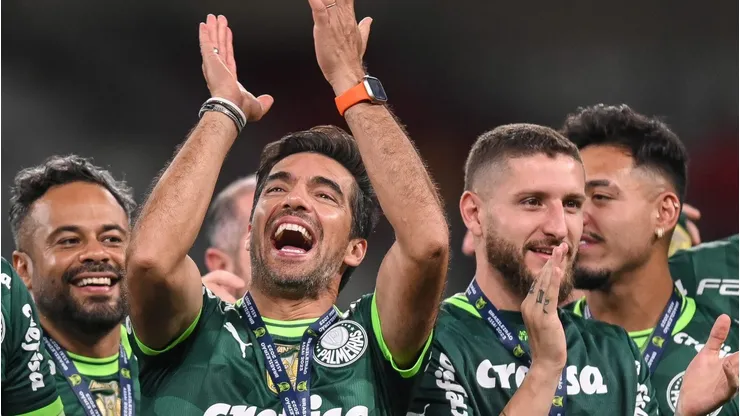 Abel Ferreira coach of Palmeiras . (Photo by João Guilherme Arenazio/Getty Images)