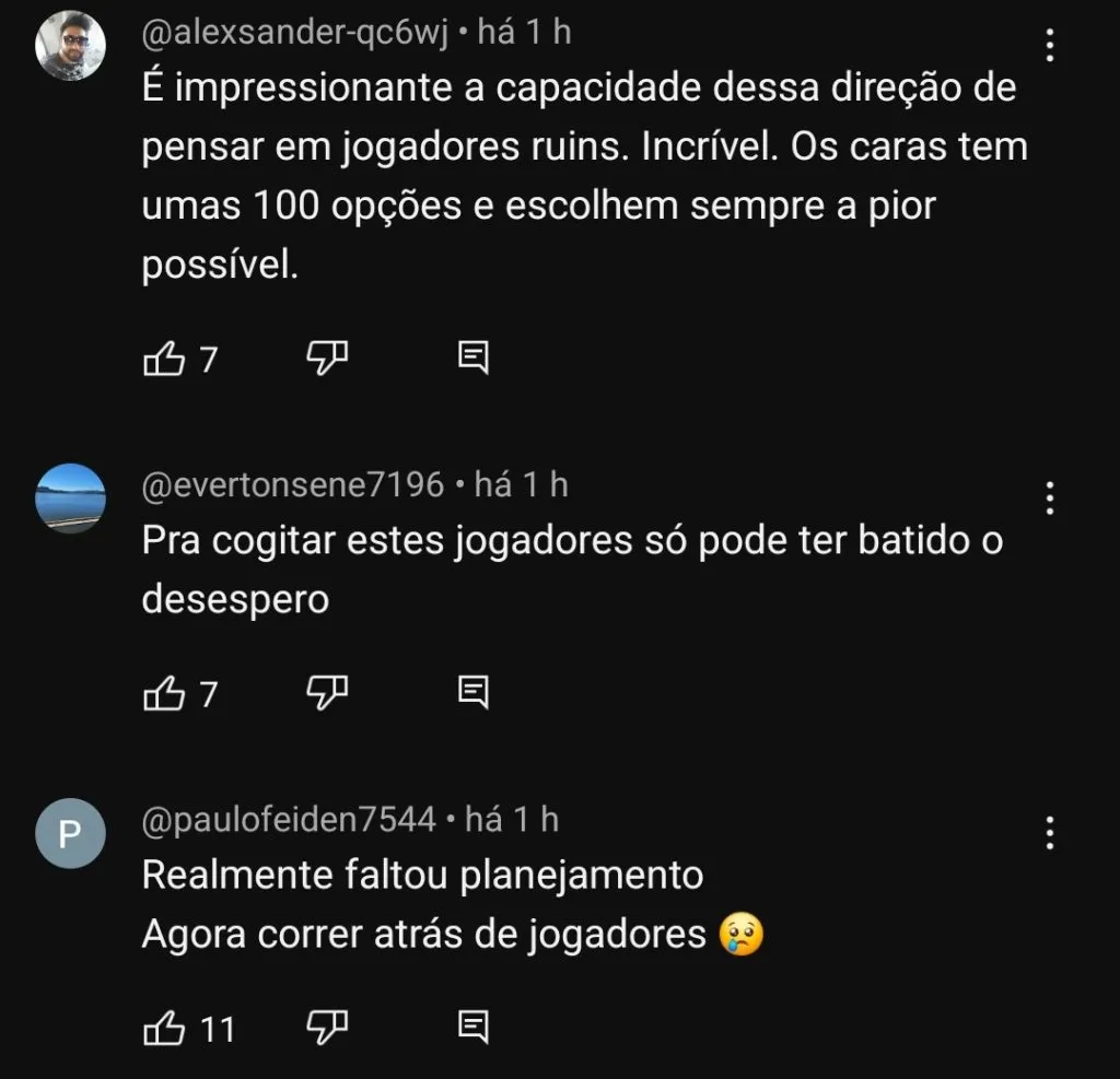 Repercussão via YouTube
