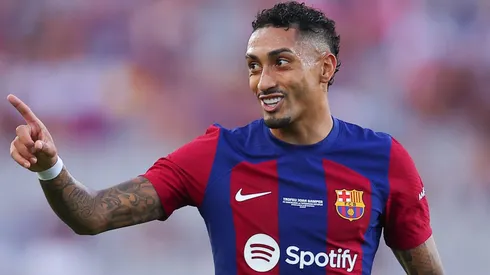 'Raphinha' of FC Barcelona . (Photo by Eric Alonso/Getty Images)