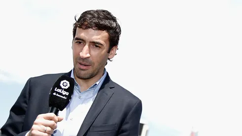 Raul está pressionado no Real Madrid Castilla (Foto: Brian Ach/Getty Images for LaLiga)