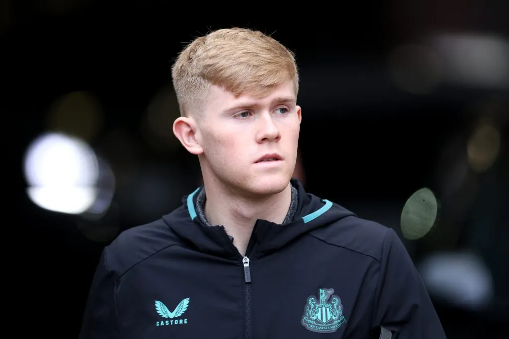 Lewis Hall of Newcastle United Photo by (George Wood/Getty Images)