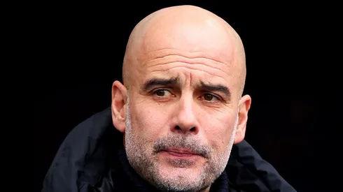 Pep Guardiola, Manager of Manchester City, . (Photo by Catherine Ivill/Getty Images)