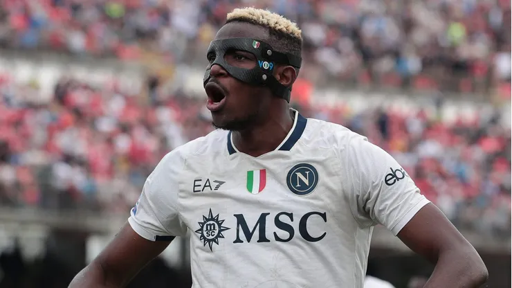 PSG vai oferecer 3 jogadores do seu elenco para fechar a contratação de Osimhen. (Photo by Emilio Andreoli/Getty Images)