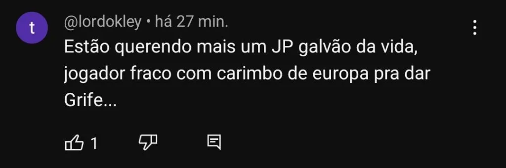 Repercussão via Twitter