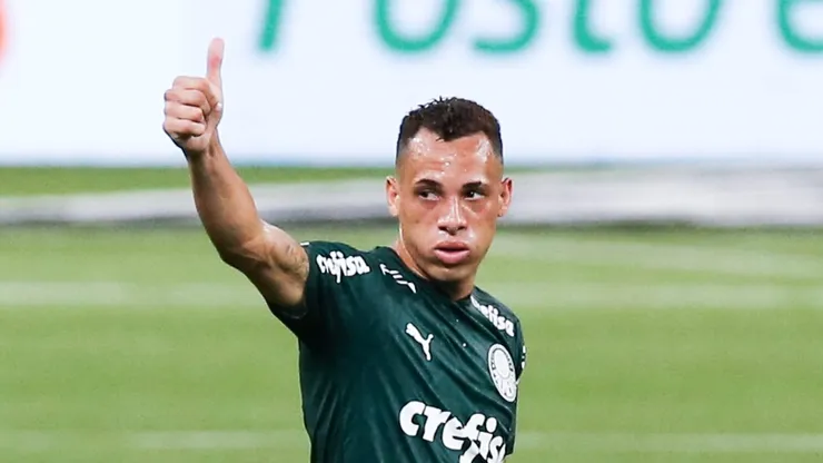 Breno Lopes tem um gol no Palmeiras em 2024. Foto: Alexandre Schneider/Getty Images