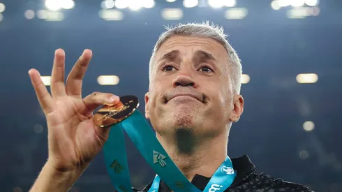 Crespo é campeão no Mundo Árabe. Foto: Matt McNulty/Getty Images