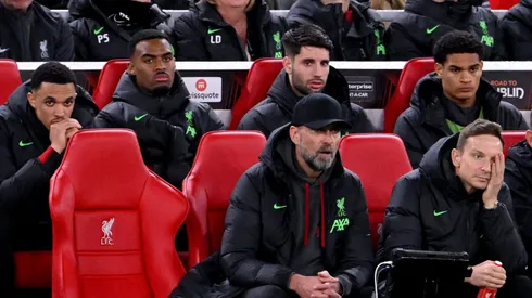 Liverpool sofre derrota vergonhosa em casa. Foto: Stu Forster/Getty Images