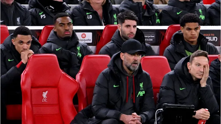 Liverpool sofre derrota vergonhosa em casa. Foto: Stu Forster/Getty Images