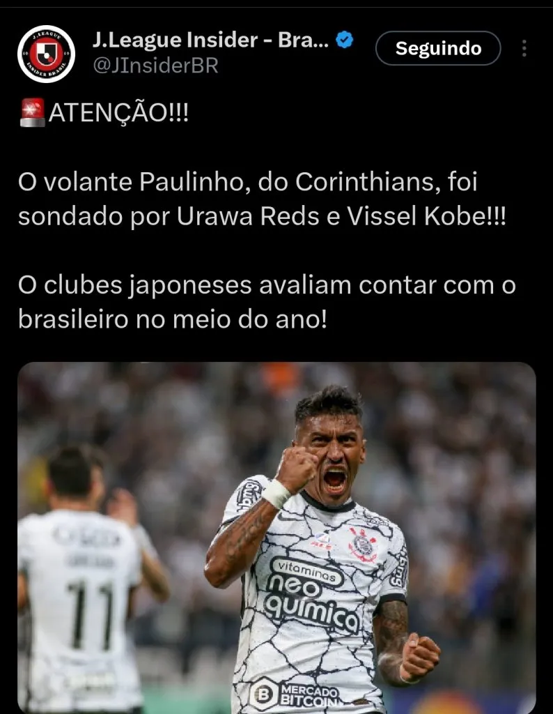 Repercussão via Twitter