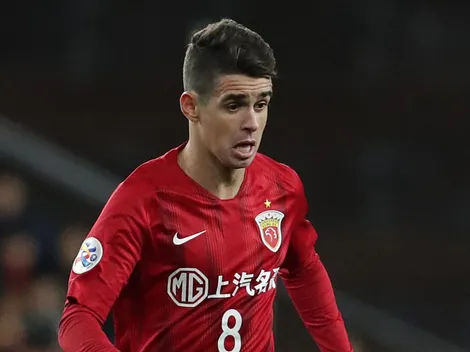 Os impressionantes números de Oscar, possível novo reforço do Flamengo, atuando na China