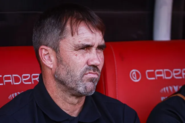 Coudet valorizou as atuações do atacante (Foto: Maxi Franzoi/AGIF)