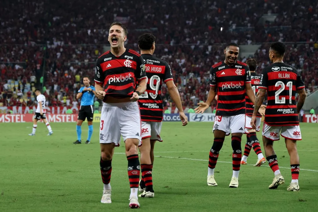 Leo Ortiz of Flamengo  (Photo by Wagner Meier/Getty Images)
