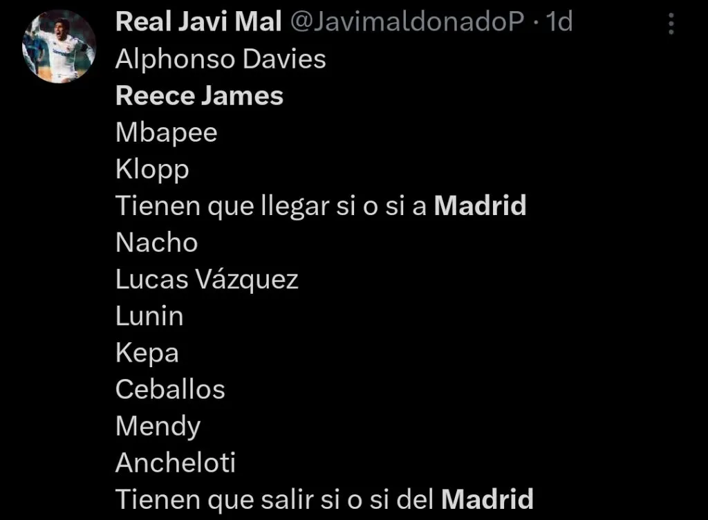 Repercussão via Twitter