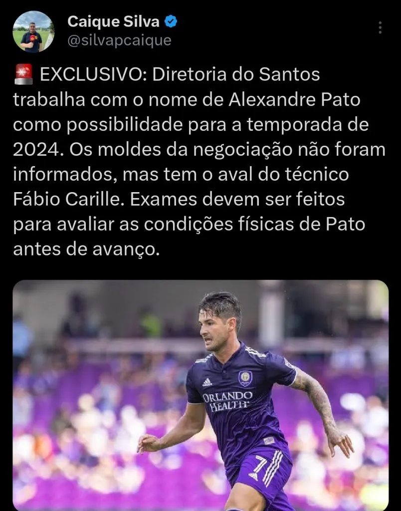 Repercussão via Twitter