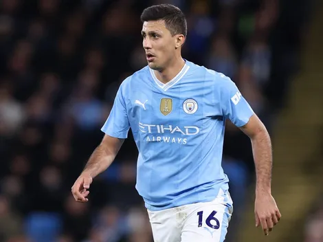 Rodri surpreende e pede para ficar no banco de reservas do Manchester City