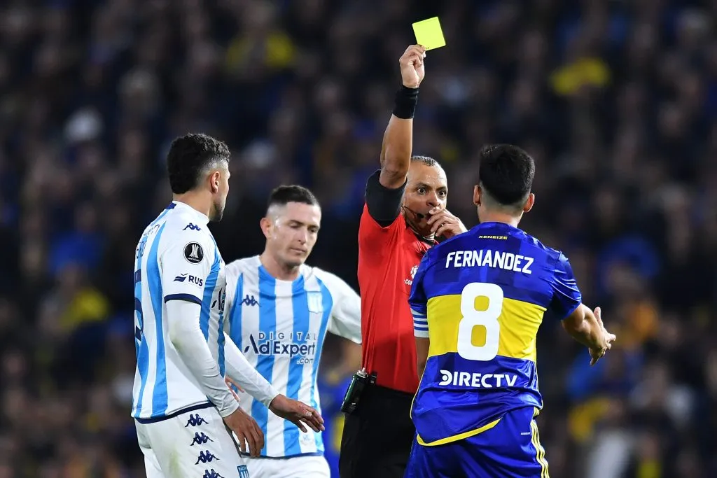 Pol em ação pelo Boca. (Photo by Marcelo Endelli/Getty Images)