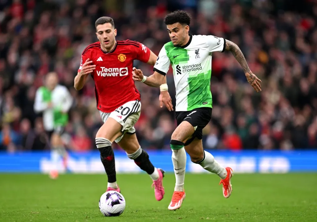 Díaz em ação pelo Red. (Photo by Michael Regan/Getty Images)