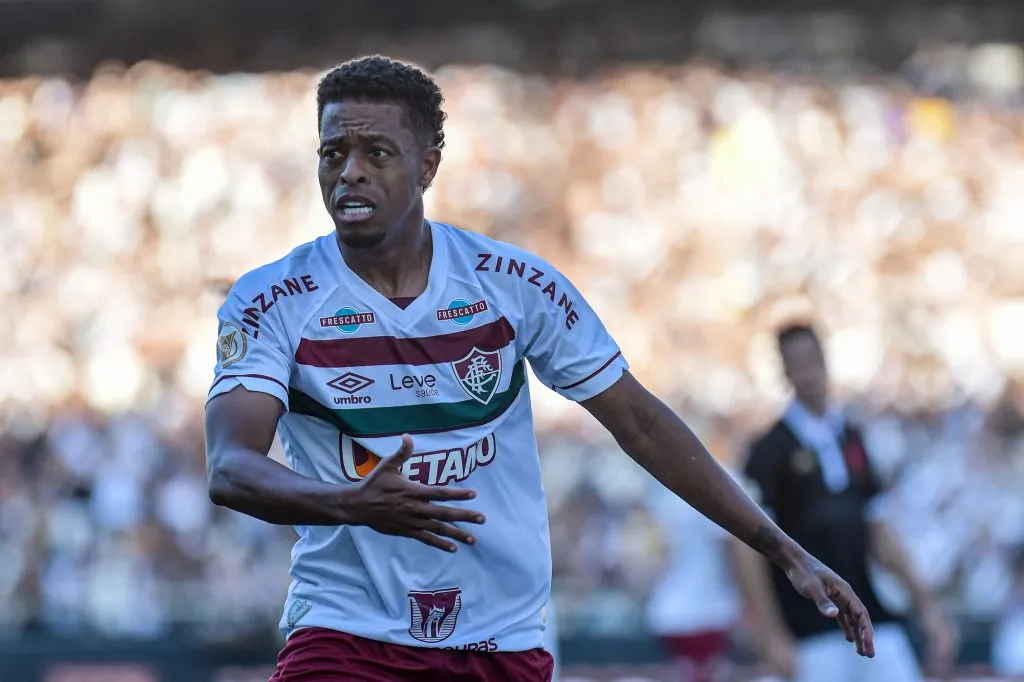 Jogador na partida diante do Vasco. Foto: Thiago Ribeiro/AGIF