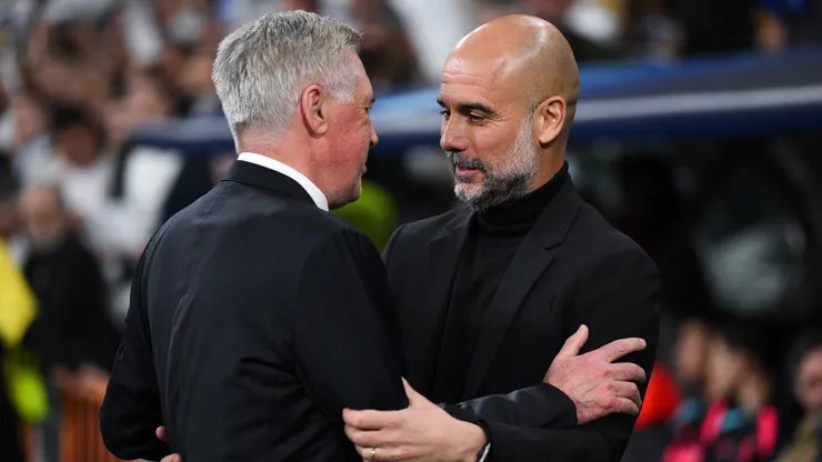 Ancelotti pegou Guardiola de supresa com mudança no Real Madrid (Foto: David Ramos/Getty Images)