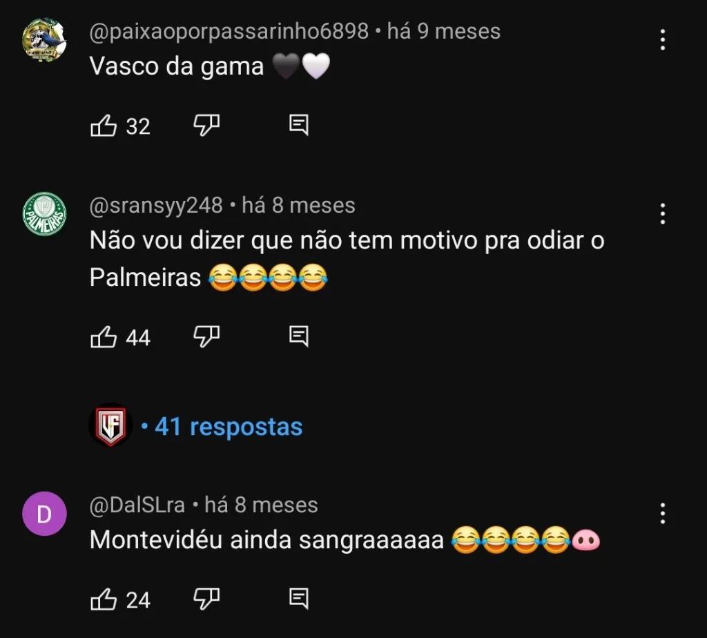 Repercussão via YouTube