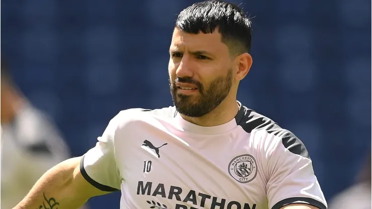 Sergio Aguero of Manchester City (Photo by David Ramos/Getty Images)
