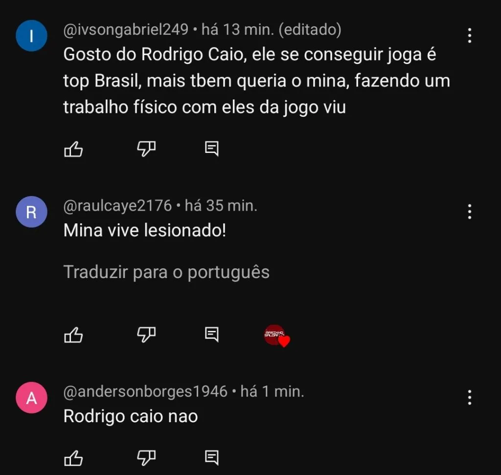 Repercussão via YouTube