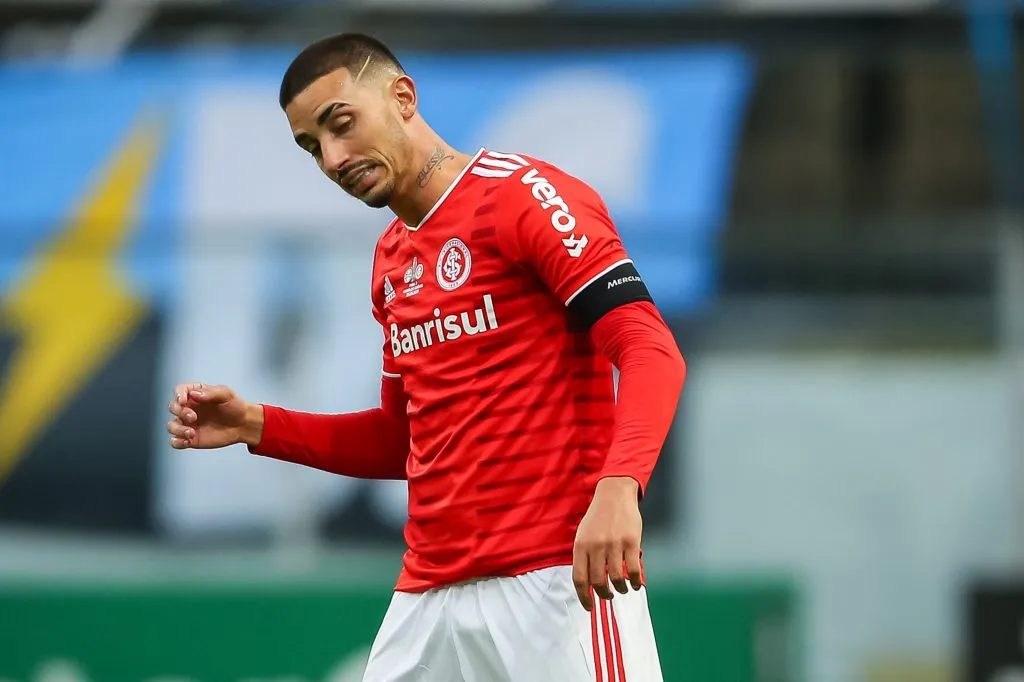 Atacante nos tempos de Internacional. Foto: Pedro H. Tesch/AGIF