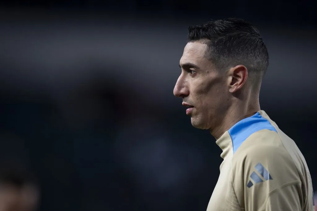 Di María no duelo diante de El Salvador (Photo by Ira L. Black/Getty Images)