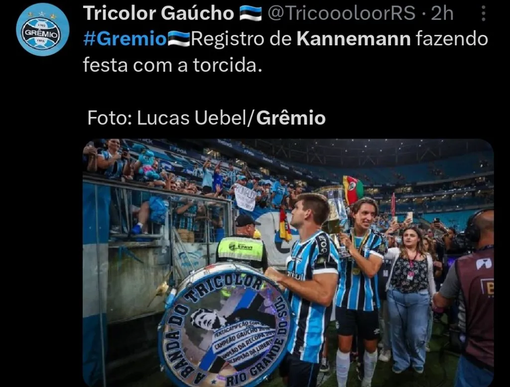 Repercussão via Twitter