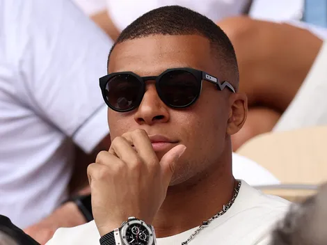 Mbappé dá as caras e manda recado ao Barcelona na Champions